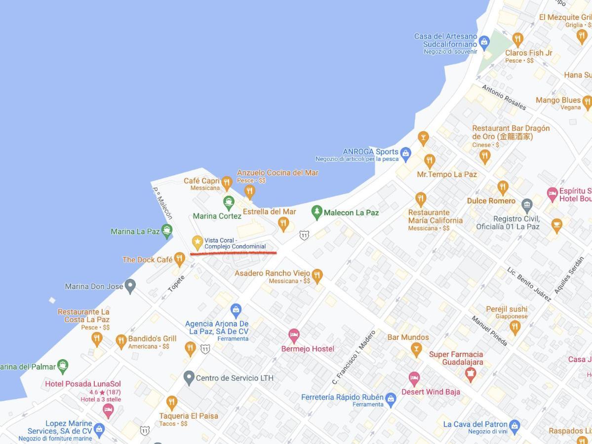 Amazing Condo Sea Front Top Location In La Paz - Salty Water Pool And Jacuzzis Eksteriør billede
